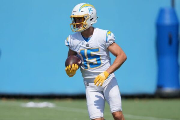 Ladd McConkey is rapidly mastering the Chargers’ offense Ladd McConkey Chargers pic