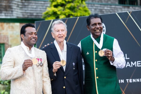 Leander Paes, Vijay Amritraj, and Richard Evans honored with induction into the International Tennis Hall of Fame Leander Paes, Vijay Amritraj and Richard Evans Inducted Into International Tennis Hall of Fame