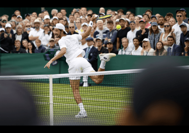 Lloyd Harris Wins Crazy MP in Final Set Wimbledon TB