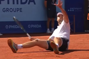 How? Quentin Halys Launches Shot of the Year Candidate in Gstaad