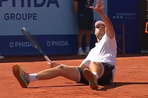 How? Quentin Halys Launches Shot of the Year Candidate in Gstaad