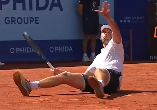 How? Quentin Halys Launches Shot of the Year Candidate in Gstaad