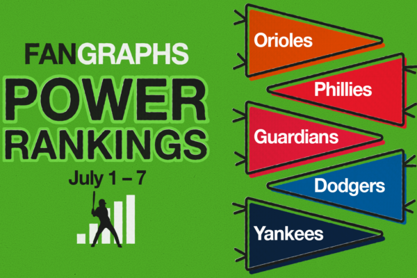 FanGraphs Power Rankings: July 1–7