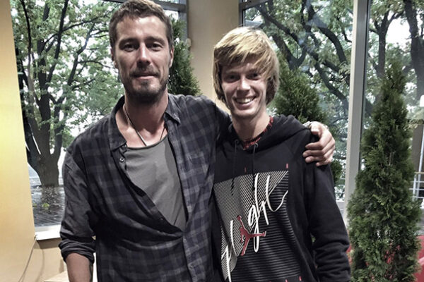 Rublev Turns to Safin for a Heart-to-Heart Talk