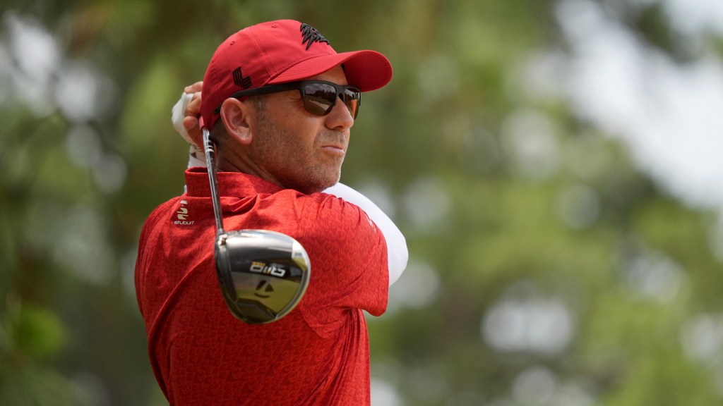 Sergio Garcia gets angry with officials at Open qualifying
