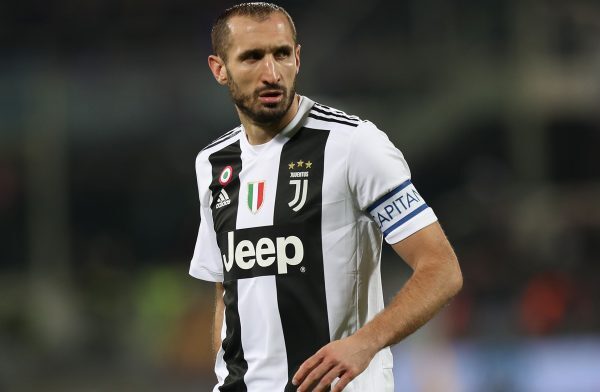Giorgio Chiellini Expresses Concern About Manchester United Target
