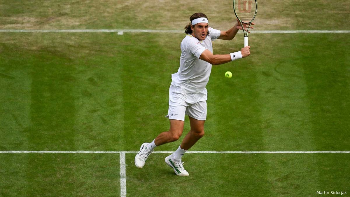 Tsitsipas Mother Donates Son's Tennis Gear To Wimbledon Charity Shop