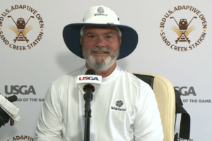 Why this veteran was emotional qualifying for 2024 US Adaptive Open