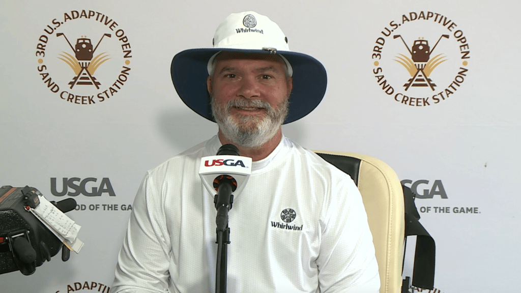 Why this veteran was emotional qualifying for 2024 US Adaptive Open
