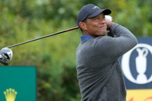 Tiger Woods’ second round shot-by-shot at 2024 British Open