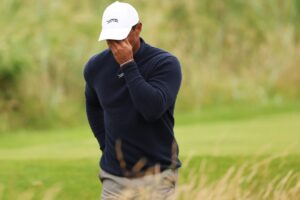 Tiger Woods struggles again Friday, misses cut at 2024 British Open