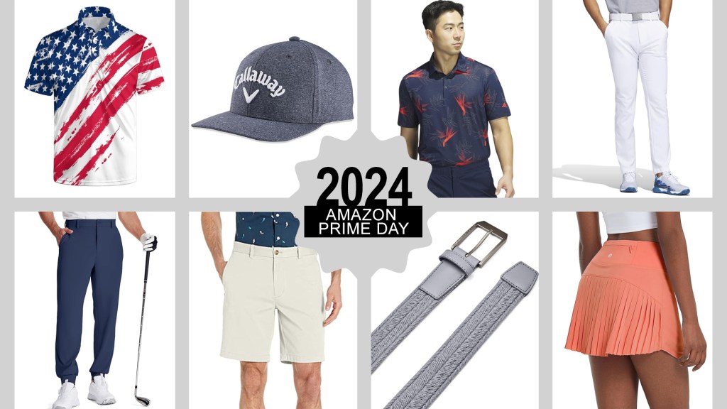 Best Amazon Prime Day 2024 deals on golf clothes and golf apparel