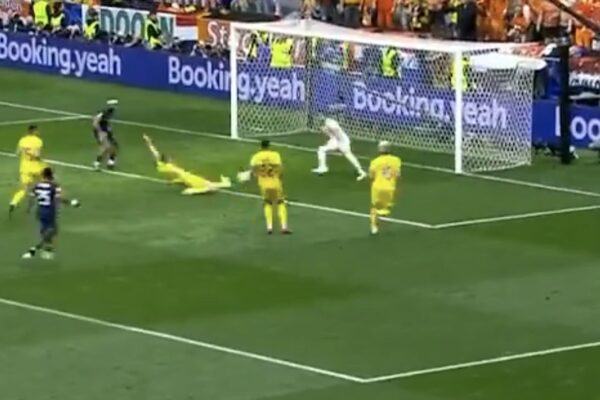 Tottenham's Radu Dragusin makes incredible block at Euro 2024