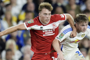 Morris, Middlesbrough roll past Aaronson, Leeds United in EFL Cup