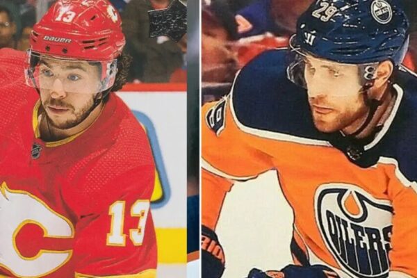 Edmonton Oilers Delayed Announcement of Draisaitl Deal Due to Personal Factors Gaudreau Draisaitl Oilers Flames