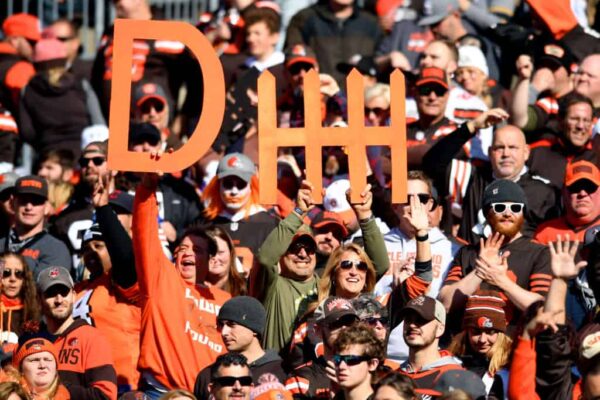 Cleveland Cavaliers Star Spotted Partying with Cleveland Browns Fans on Sunday Pittsburgh Steelers v Cleveland Browns