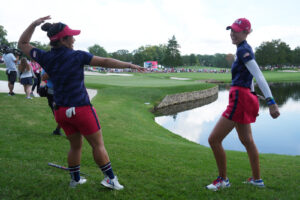 USA storm into four-point lead at Solheim Cup - Golf News
