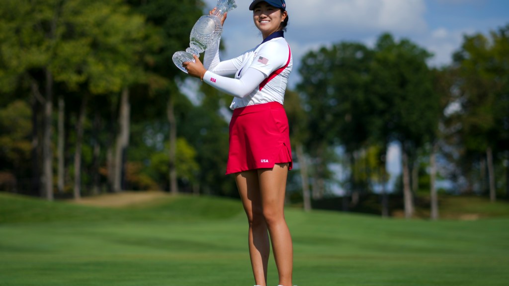 Stats show Rose Zhang had a historic weekend at the 2024 Solheim Cup