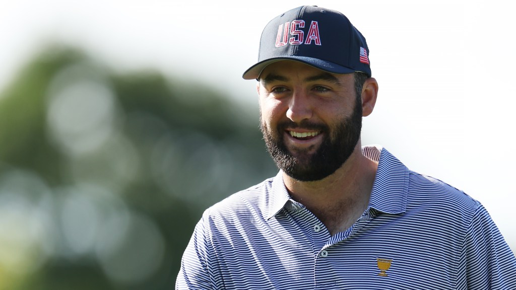 Scottie Scheffler excited for PGA Tour-LIV match