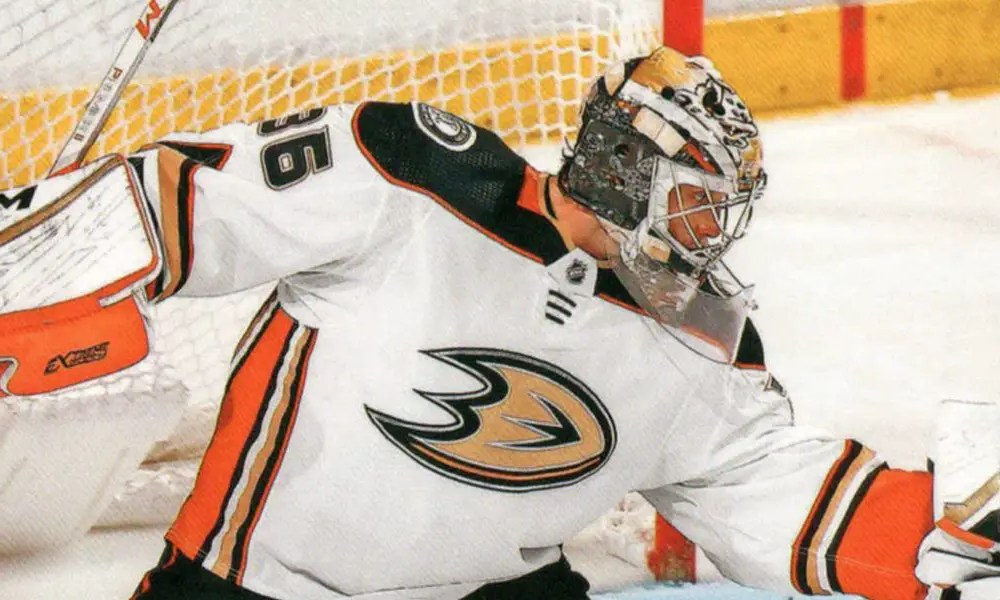 Ducks' John Gibson Out 3-6 Weeks After Emergency Surgery