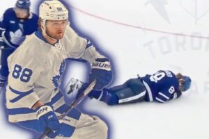Maple Leafs' William Nylander Out After Odd Robertson Injury Play