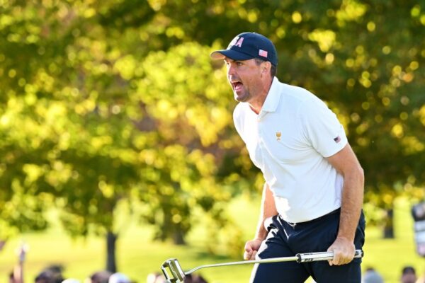 Keegan Bradley caps perfect day for United States at Presidents Cup