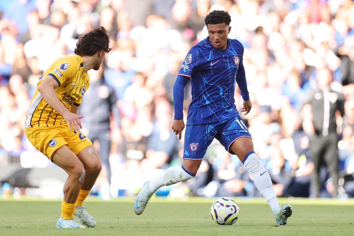 Jadon Sancho's early Chelsea numbers outperforming Man United squad