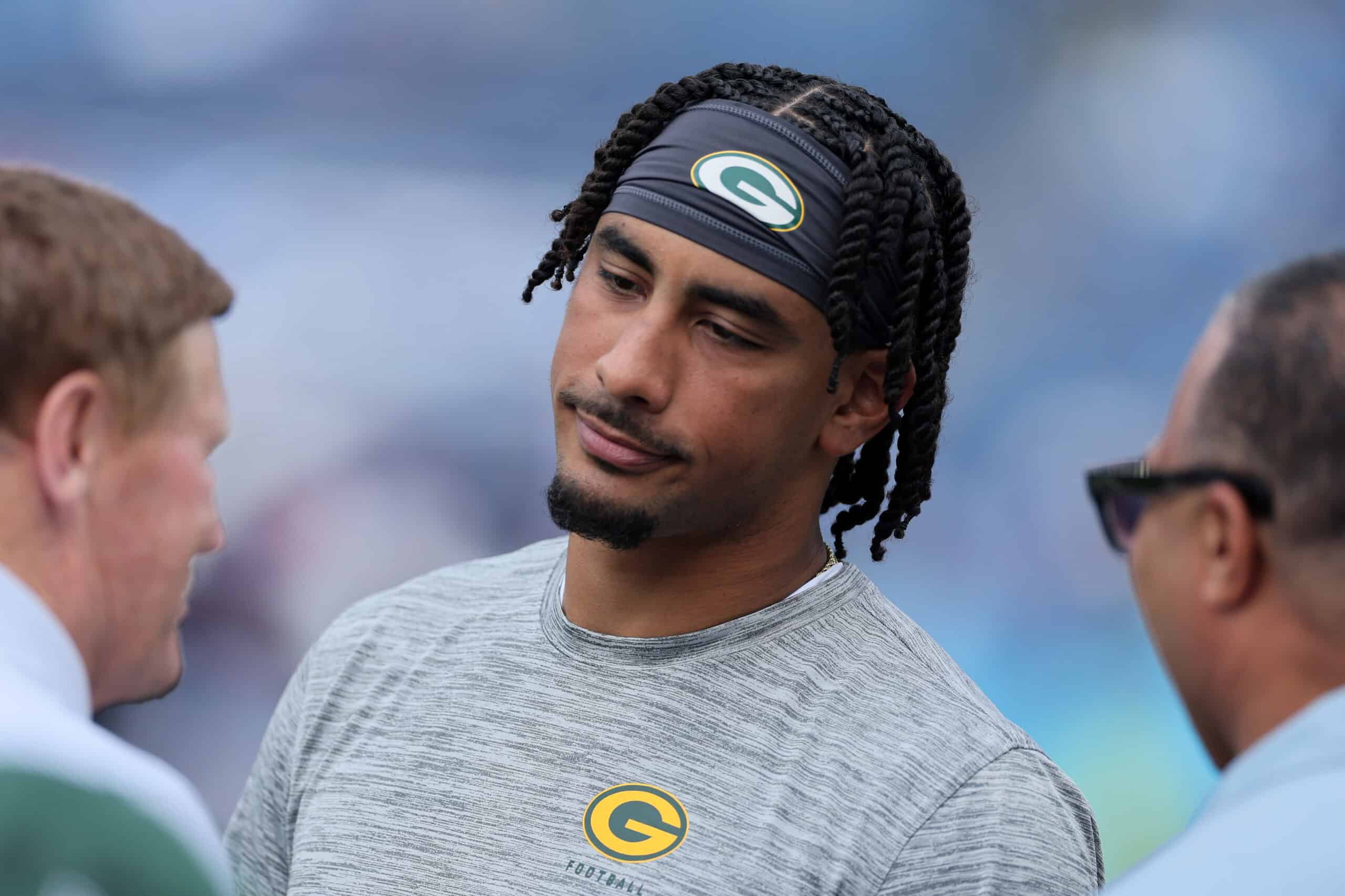 Jordan Love Seen Wearing Brett Favre Jersey