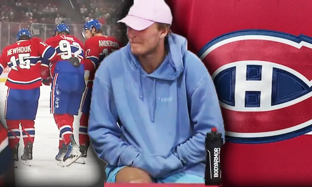 Patrik Laine at Canadiens Practice, Coach on Worst Part of Injury