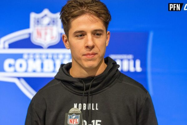 A Closer Look at Commanders WR Luke McCaffrey’s Parents: Meet Ed and Lisa McCaffrey Rice wide receiver Luke McCaffrey (WO15) talks to the media during the 2024 NFL Combine at Lucas Oil Stadium.