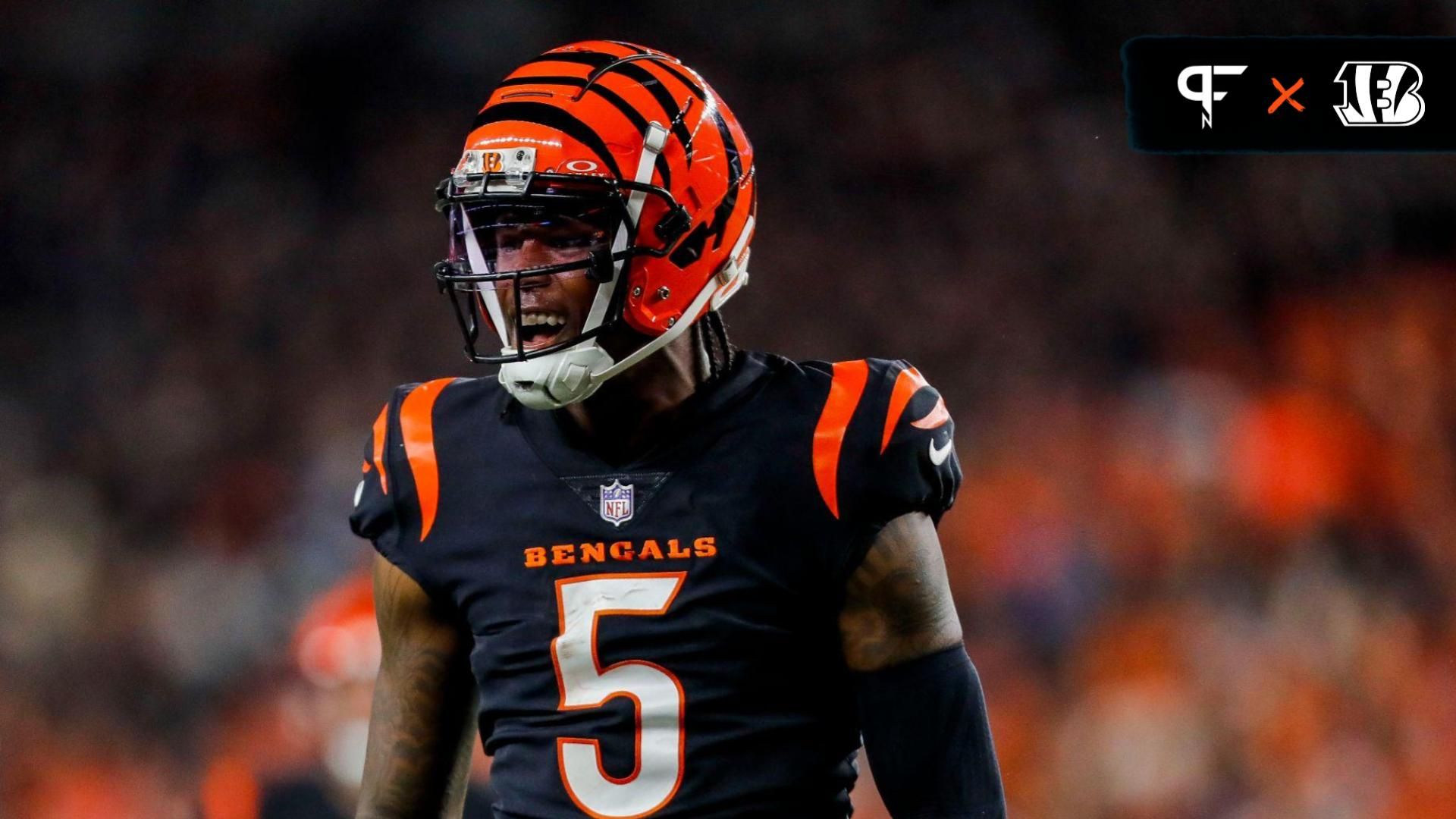 Bengals head coach Zac Taylor confirmed that wide receiver Tee Higgins will make his season debut Monday night against the Commanders.