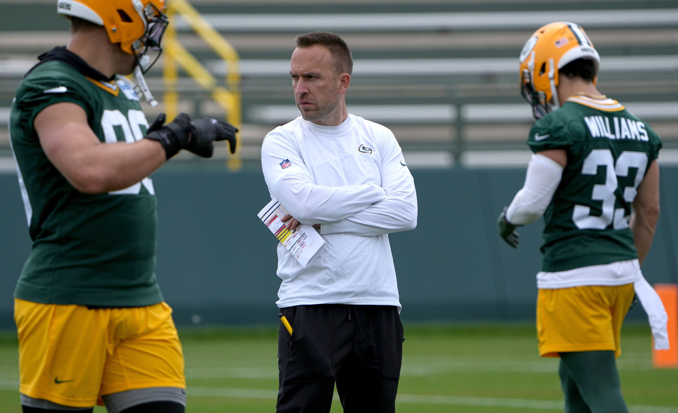 Eagles HC Nick Sirianni discussed the difficulty of facing former Boston College head coach and new Packers DC Jeff Hafley in Week 1.