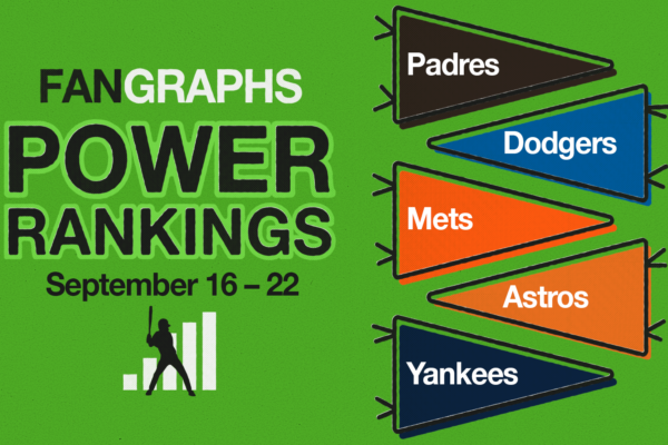 FanGraphs Power Rankings: September 16–22