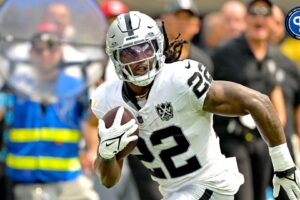 While Las Vegas running back Alexander Mattison was able to find the end zone in Week 1, does that mean fantasy managers should start him over Zamir White?