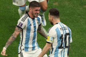 Rodrigo De Paul Lionel Messi Argentina