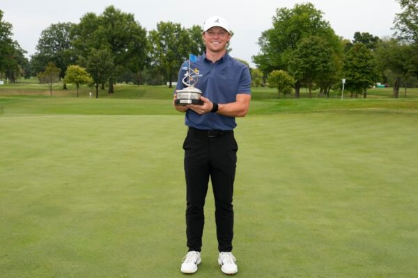Frankie Capan III gets fist pro win after clinching 2025 PGA Tour card