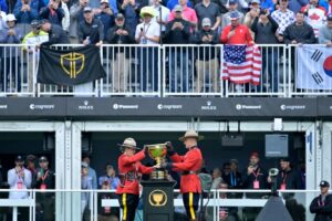 Thursday fourball scores, pairings, tee times, TV