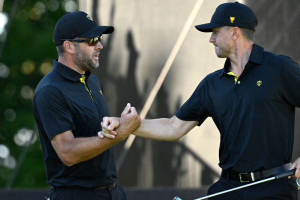Mac Hughes and Corey Conners Presidents Cup 2024