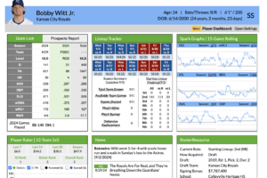 New Member Feature: Customizable Player Page Dashboards