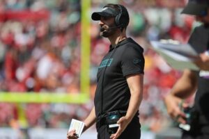Following another embarrassing performance, Eagles head coach Nick Sirianni is facing a ton of scrutiny. Could his days in Philadelphia be coming to an end?