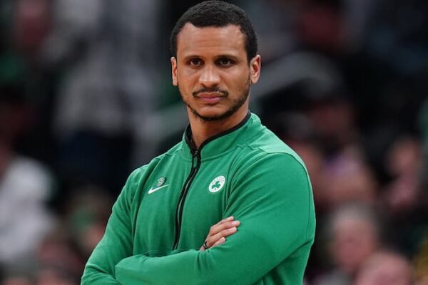 Joe Mazzulla Discusses Celtics’ Pursuit of a New Goal Joe Mazzulla playoffs pic