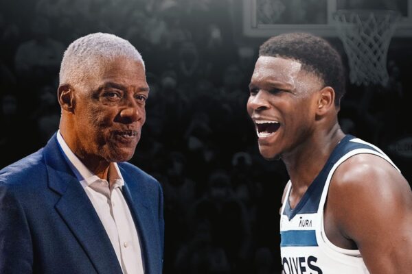 Julius Erving Shares Thoughts on Anthony Edwards’ Perspective of the NBA’s Past Erving