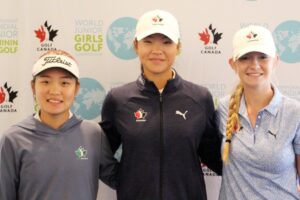 Nobelle Park, Shauna Liu and Lindsay McGrath