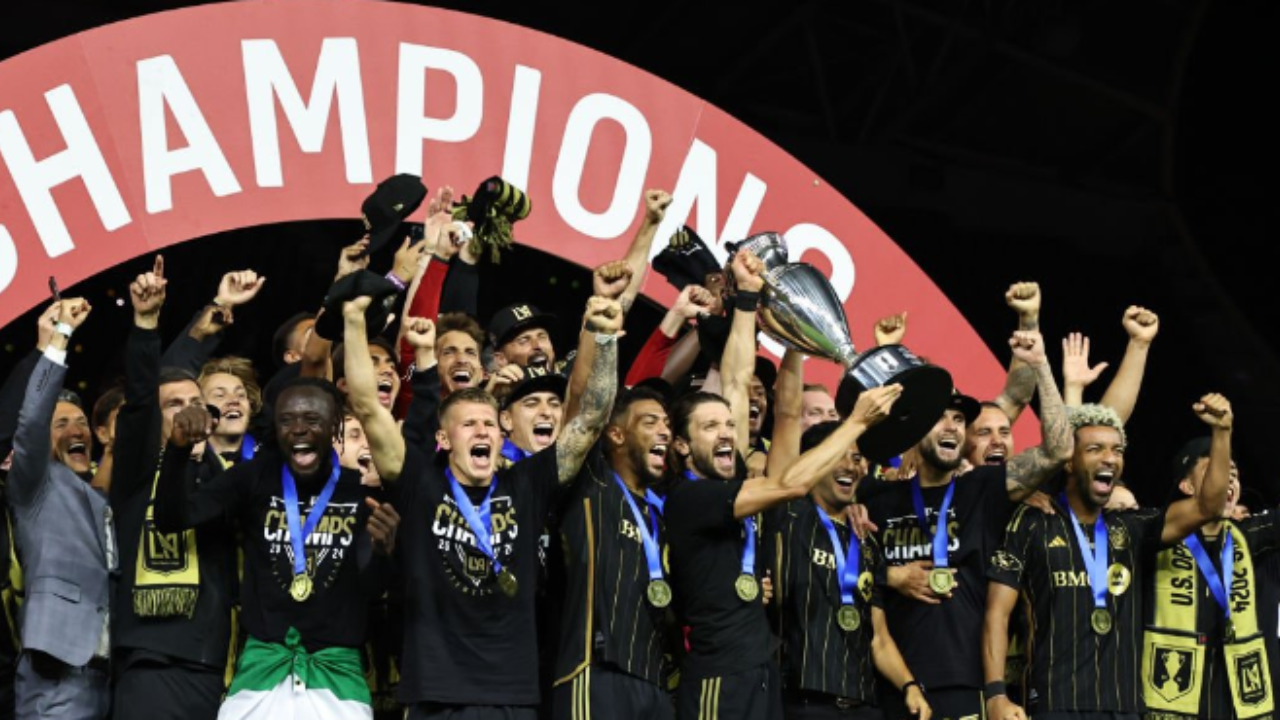 LAFC ends finals curse by lifting first U.S. Open Cup trophy
