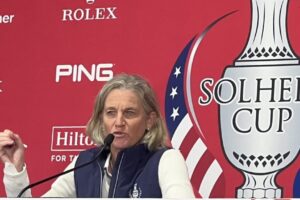 LPGA’s Mollie Marcoux Samaan talks about 2024 Solheim Cup bus debacle