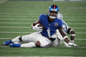 Giants wide receiver Malik Nabers went down after a fourth-quarter catch attempt. What's the latest status on the rookie sensation?