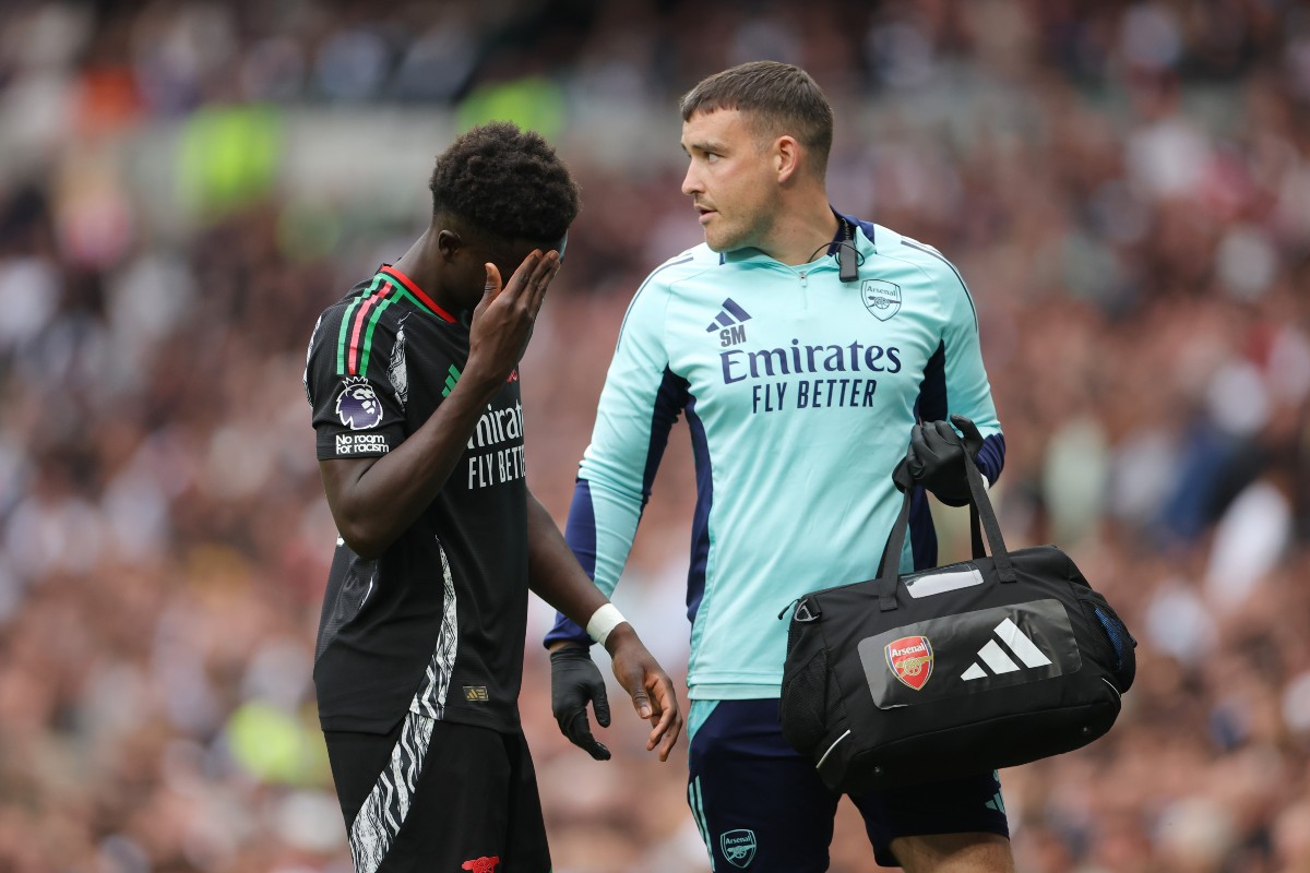 "He could not continue" - Mikel Arteta provides Bukayo Saka update