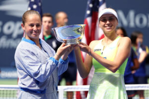 New York | Ostapenko & Kichenok lift US Open women’s doubles trophy