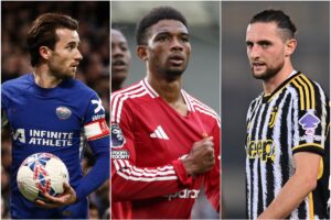 Rabiot, Gabriel, Amad, Kimmich, Chilwell