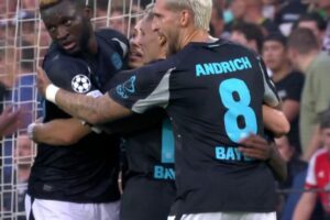 Watch: Outrageous pass! Victor Boniface perfectly executes the Thierry Henry fake-shot pass in build-up to Leverkusen goal